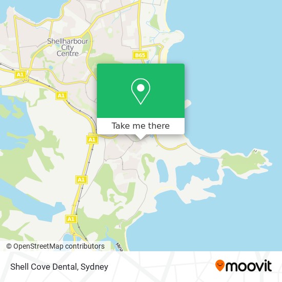 Shell Cove Dental map