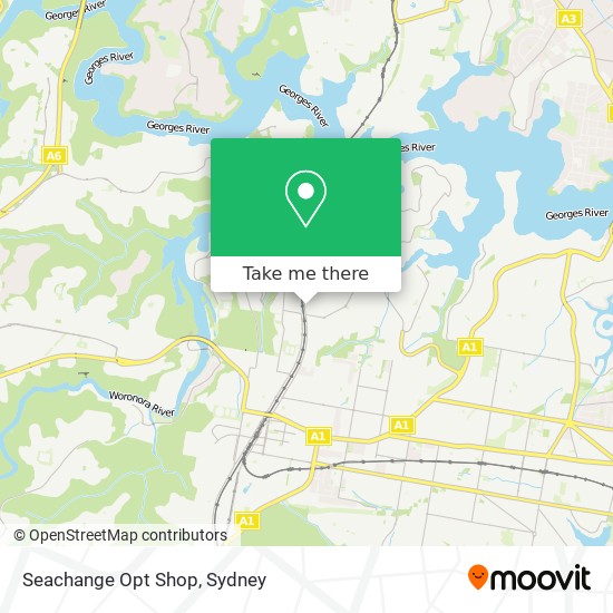 Seachange Opt Shop map