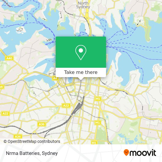 Nrma Batteries map