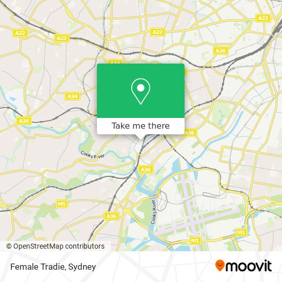 Mapa Female Tradie