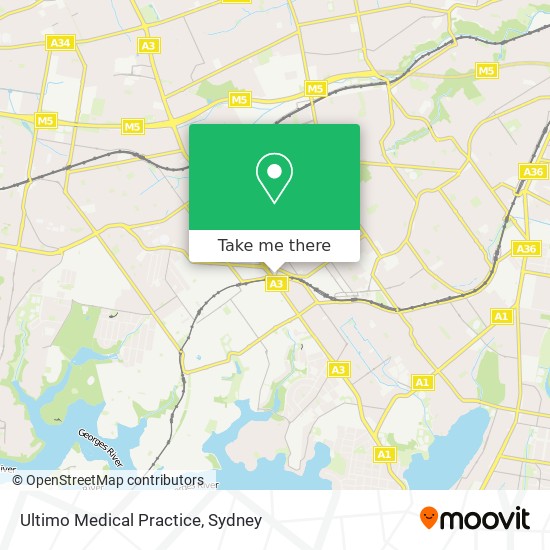 Mapa Ultimo Medical Practice