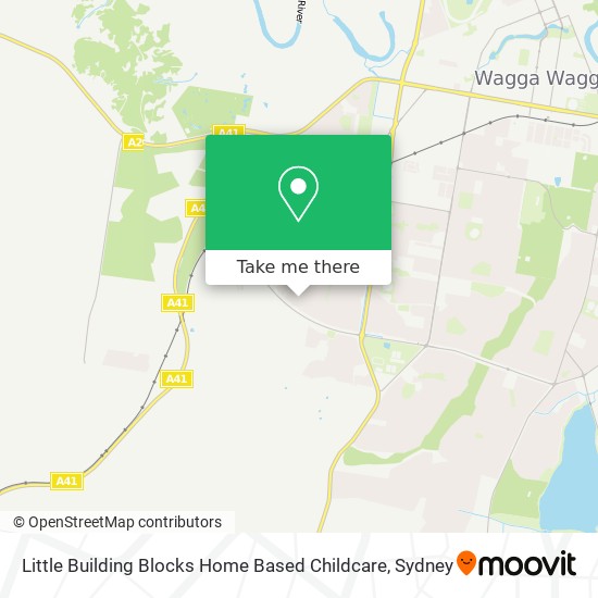 Little Building Blocks Home Based Childcare map
