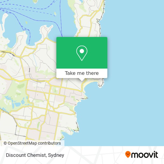 Discount Chemist map
