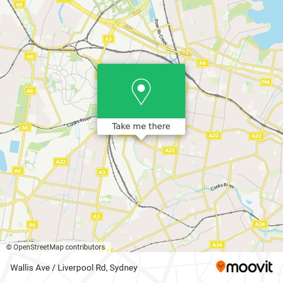 Wallis Ave / Liverpool Rd map
