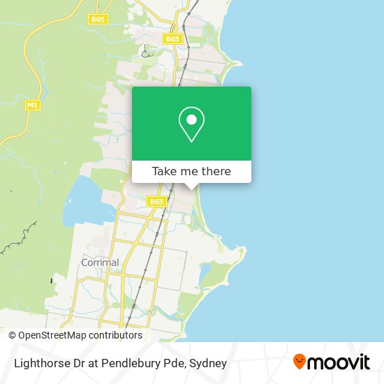 Lighthorse Dr at Pendlebury Pde map
