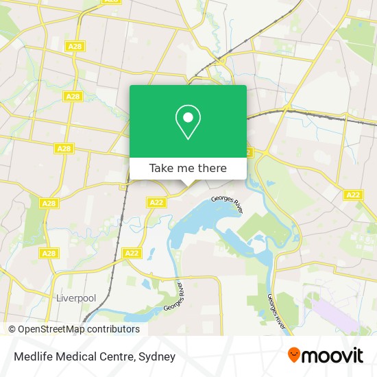 Medlife Medical Centre map