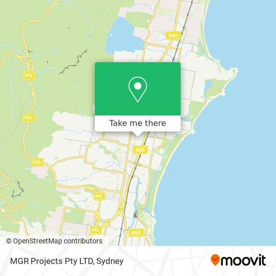 MGR Projects Pty LTD map