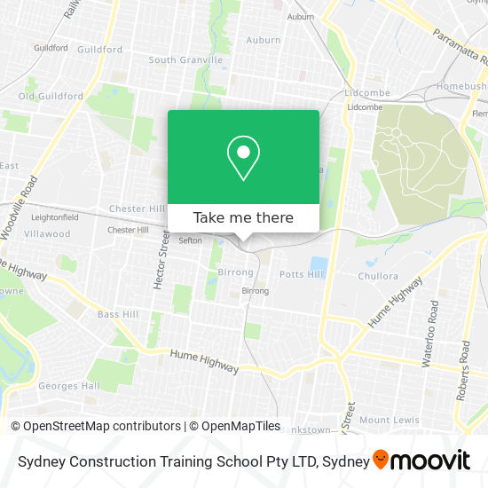 Sydney Construction Training School Pty LTD map