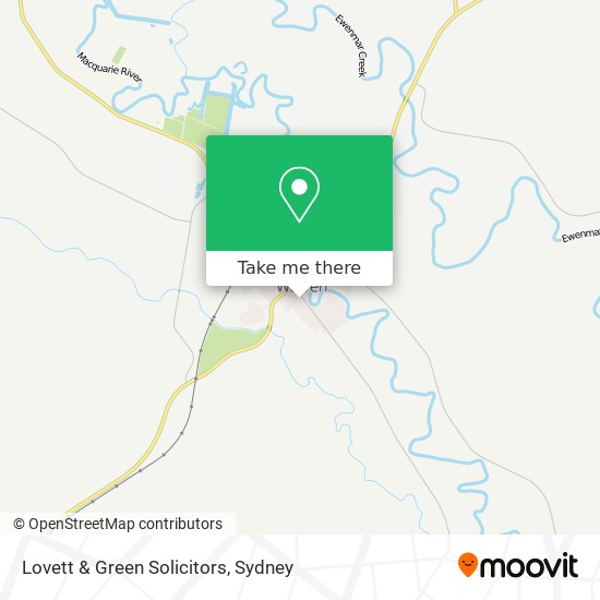 Lovett & Green Solicitors map