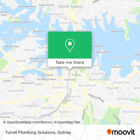 Mapa Turrell Plumbing Solutions