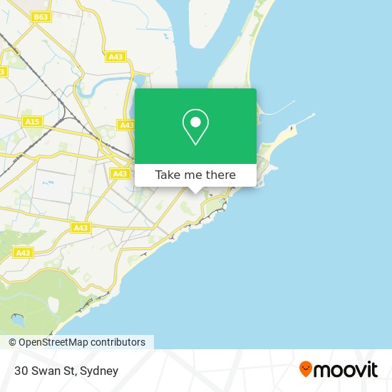 30 Swan St map