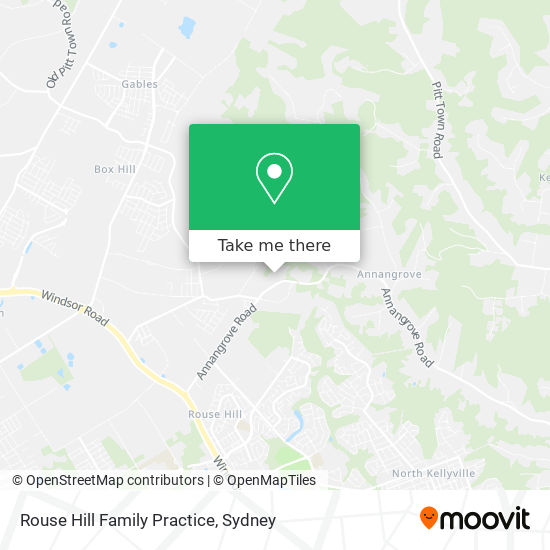 Mapa Rouse Hill Family Practice