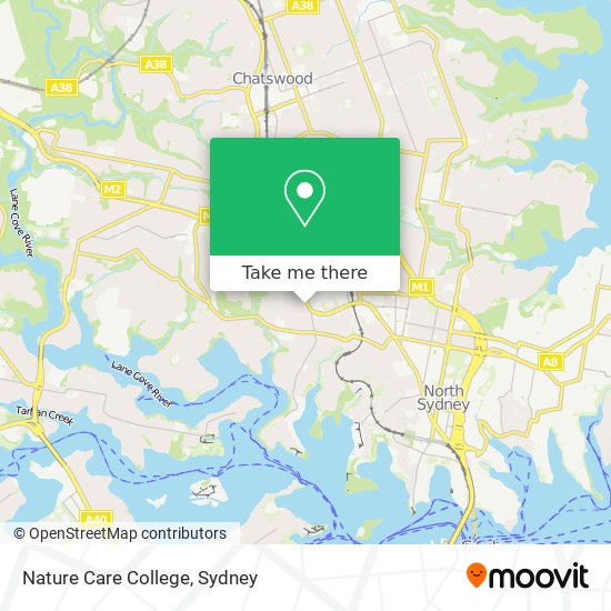 Nature Care College map