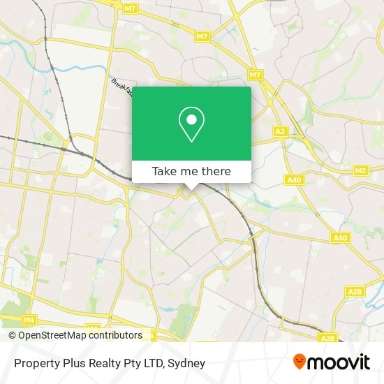 Property Plus Realty Pty LTD map