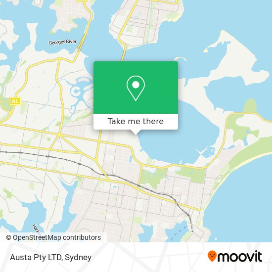 Austa Pty LTD map