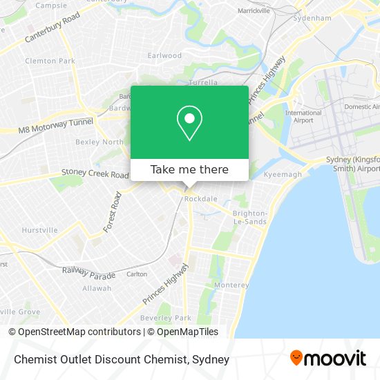 Chemist Outlet Discount Chemist map