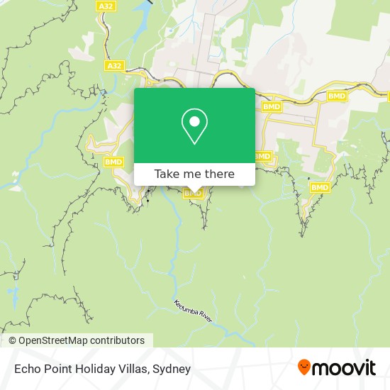 Mapa Echo Point Holiday Villas