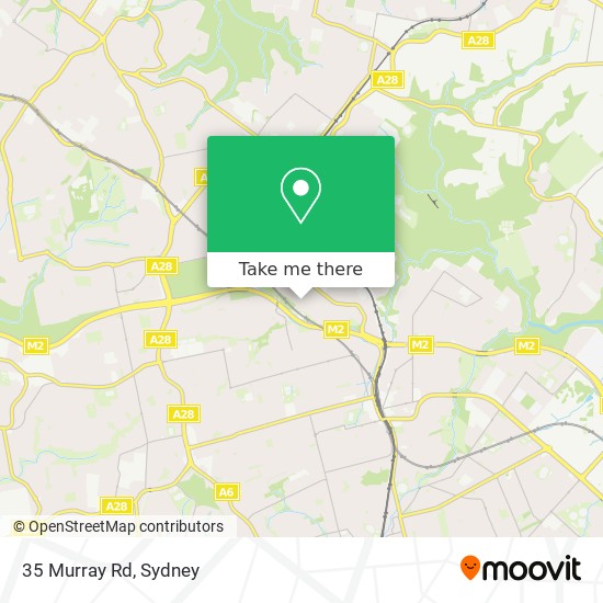 35 Murray Rd map
