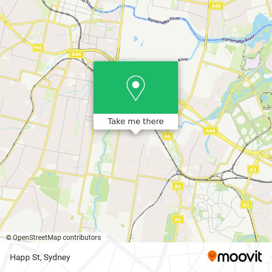 Happ St map