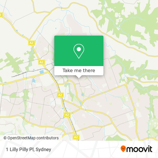 1 Lilly Pilly Pl map