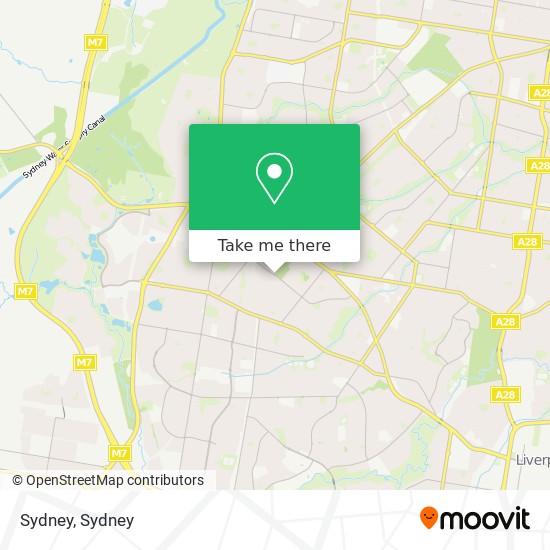 Sydney map