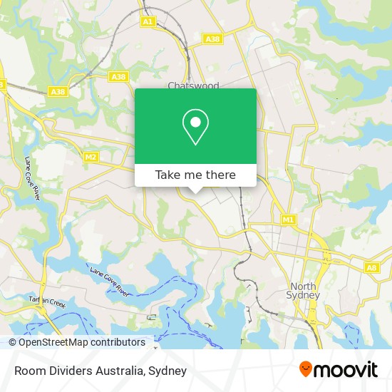 Room Dividers Australia map