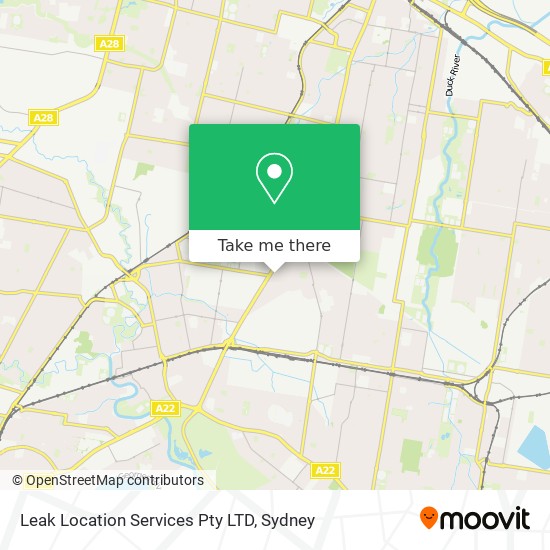 Leak Location Services Pty LTD map