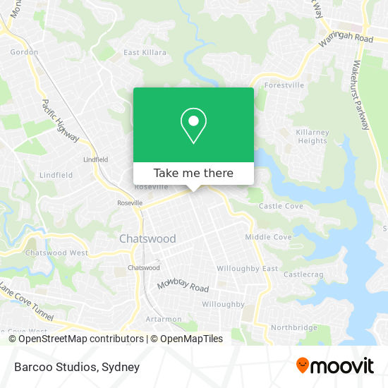 Barcoo Studios map