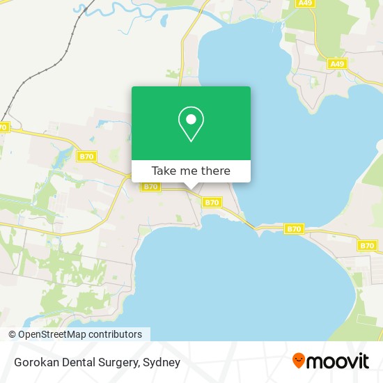 Mapa Gorokan Dental Surgery