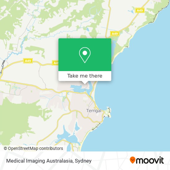 Medical Imaging Australasia map