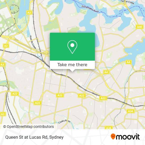 Queen St at Lucas Rd map