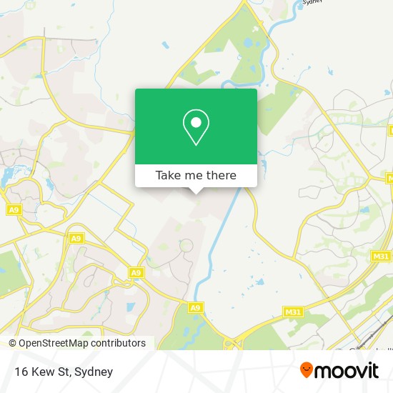 16 Kew St map