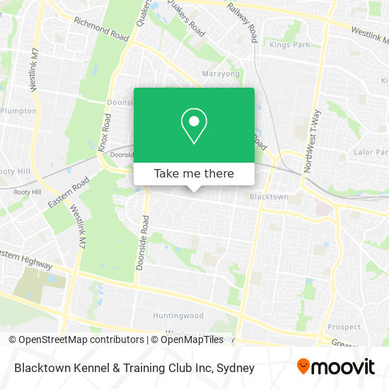 Blacktown Kennel & Training Club Inc map