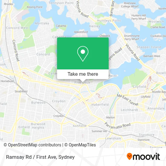 Ramsay Rd / First Ave map