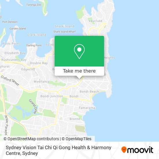 Sydney Vision Tai Chi Qi Gong Health & Harmony Centre map