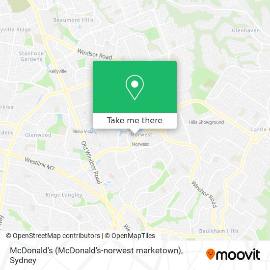 McDonald's (McDonald's-norwest marketown) map