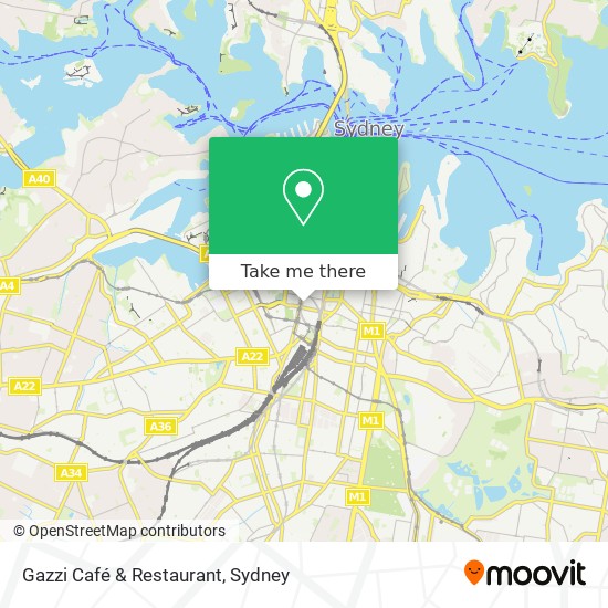 Gazzi Café & Restaurant map