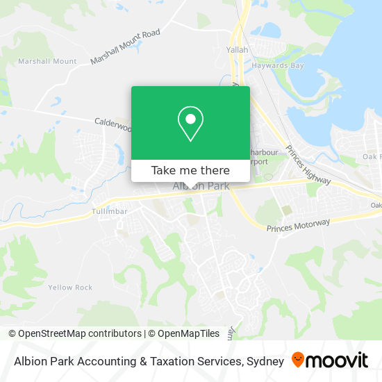 Mapa Albion Park Accounting & Taxation Services