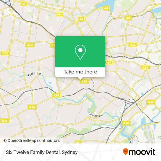 Six Twelve Family Dental map