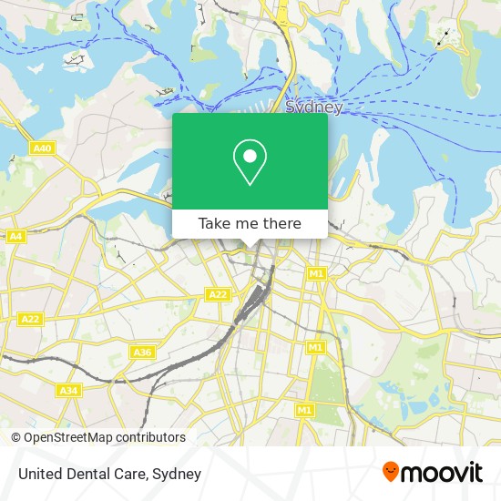 Mapa United Dental Care