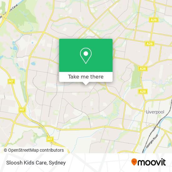 Sloosh Kids Care map