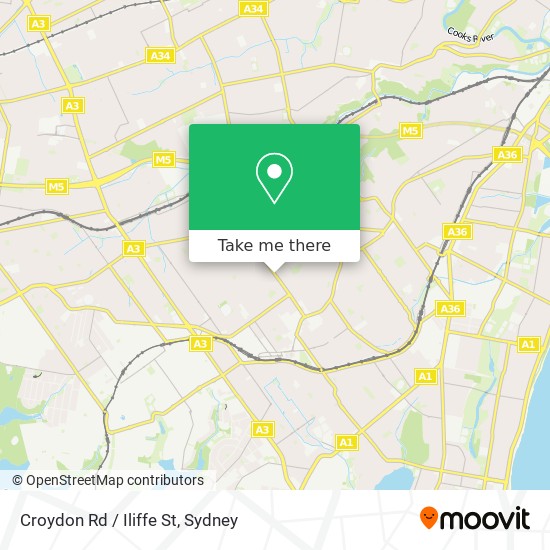Croydon Rd / Iliffe St map