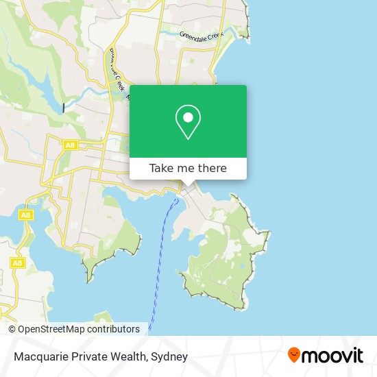 Mapa Macquarie Private Wealth
