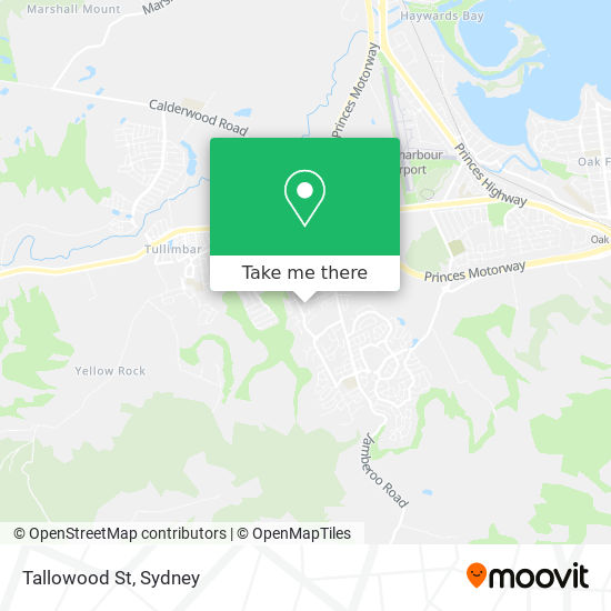 Mapa Tallowood St