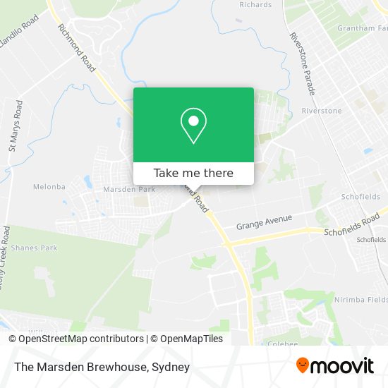 The Marsden Brewhouse map