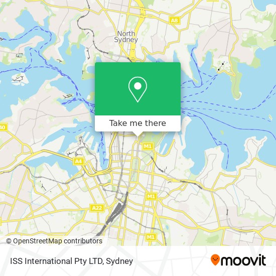 ISS International Pty LTD map