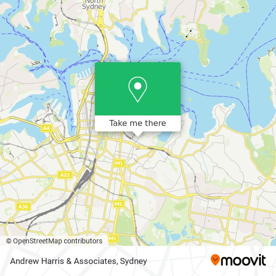 Andrew Harris & Associates map