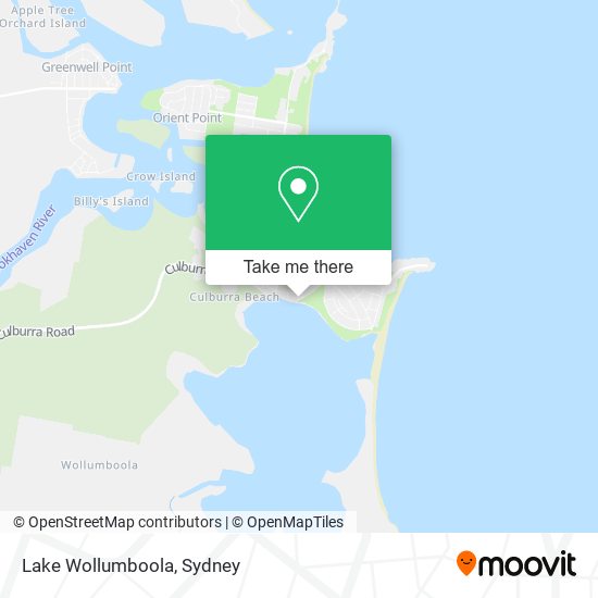 Lake Wollumboola map