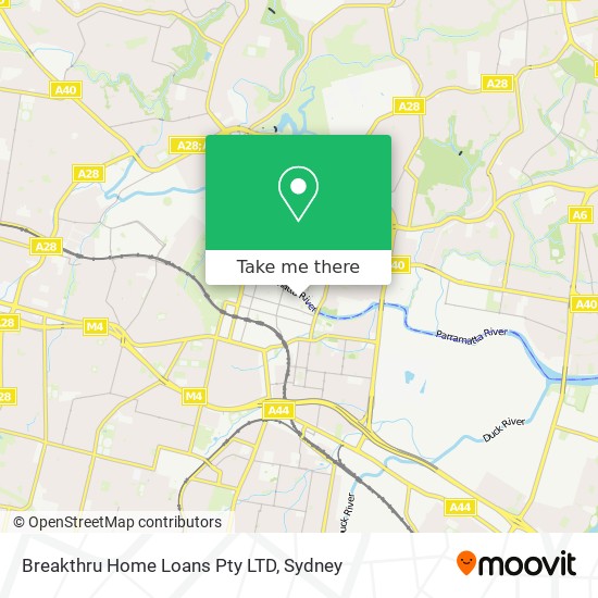 Breakthru Home Loans Pty LTD map