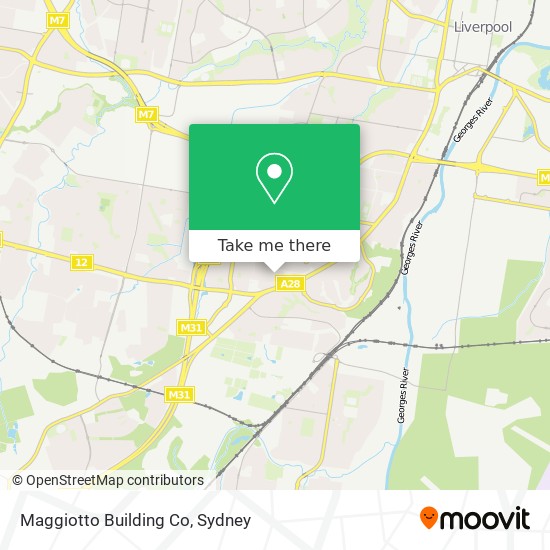 Maggiotto Building Co map